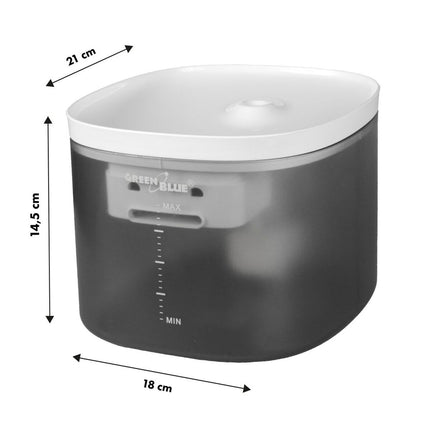Cat Feeder Greenblue GB392 Grey-4